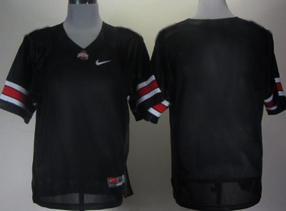 Men's Ohio State Buckeyes Customized Black Jersey 