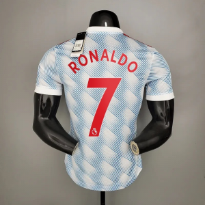 21_22 Manchester United 7 RONALDO Player Version Away Jersey PREMIRE LEAGUE NUMBER