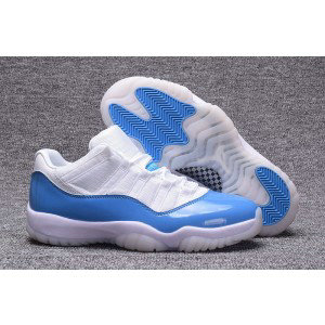 Air Jordan 11 Low Columbia Blue White University Blue Shoes