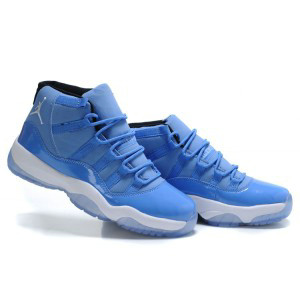 Air Jordan Retro 11 Powder Blue White Women Shoes