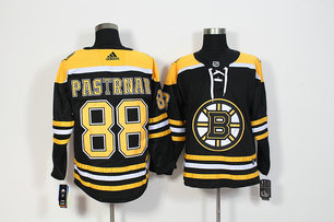 Bruins 88 David Pastrnak Black Adidas Jerseys
