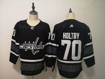 Capitals 70 Braden Holtby Black 2019 NHL All-Star Game Adidas Jersey