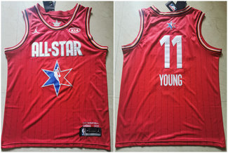 Hawks 11 Trae Young Red 2020 NBA All-Star Jordan Brand Swingman Jersey
