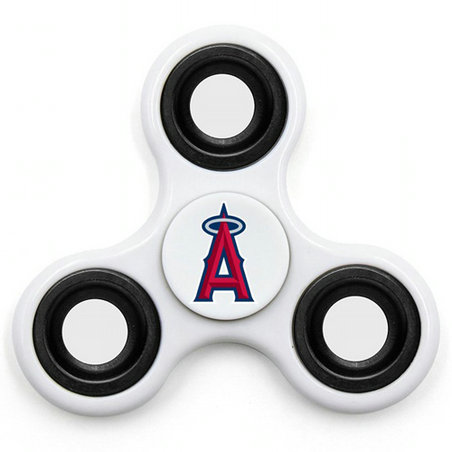 MLB Los Angeles Angels of Anaheim 3 Way Fidget Spinner I53 - White