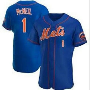 Mets 1 Jeff McNeil Blue Nike Flexbase Jersey