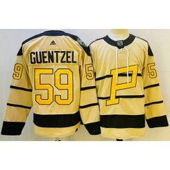 NHL Penguins 59 Jake Guentzel White 2022-23 Retro Adidas Men Jersey