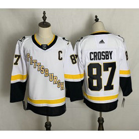 NHL Penguins 87 Sidney Crosby 2020 New Adidas Men Jersey