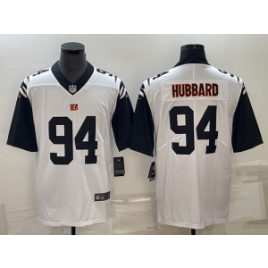 Nike Bengals 94 Sam Hubbard White Color Rush Limited Men Jersey