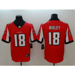 Nike NFL Falcons 18 Calvin Ridley 2018 NFL Draft Red Vapor Untouchable Limited Men Jersey