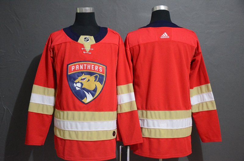 Panthers Blank Red Adidas Jersey