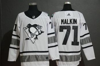 Penguins 71 Evgeni Malkin White 2019 NHL All-Star Game Adidas Jersey