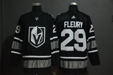 Vegas Golden Knights 29 Marc-Andre Fleury Black 2019 NHL All-Star Game Adidas Jersey