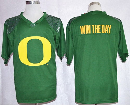 Oregon Ducks Blank Win The Day Team Pride Fashion Green Jersey