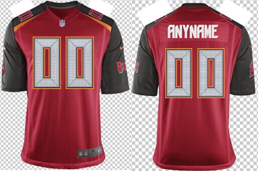 Kids' Nike Tampa Bay Buccaneers Customized 2014 Red Limited Jersey