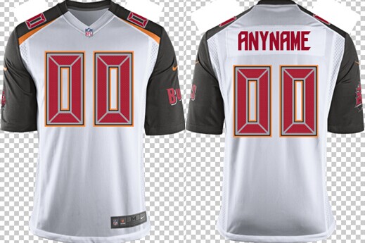 Women's Nike Tampa Bay Buccaneers Customized 2014 White Limited Jersey