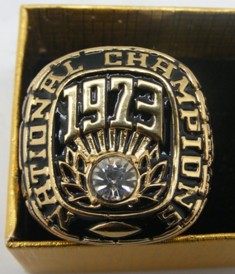 1973 Alabama Crimson Tide MCAA National Champions Rings