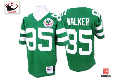 New York Jets #85 Walker Green Throwback Jersey 