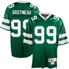 New York Jets #99 Gastineau Green Throwback Jersey 