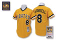 Pittsburgh Pirates #8 Willie Stargell Yellow Throwback Jersey 