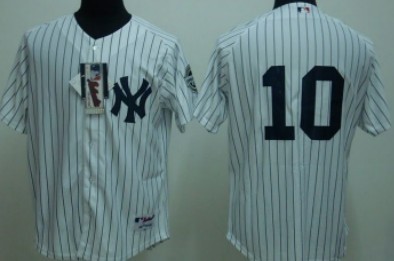 New York Yankees #10 Phil Rizzuto White Jersey 