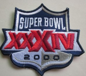 2000 Super Bowl XXXIV Patch 