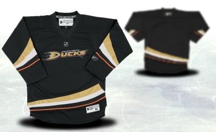Anaheim Ducks Youth Customized Black Jersey 