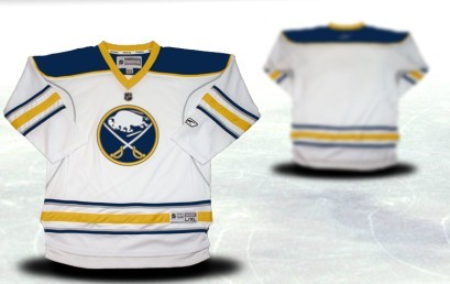 Buffalo Sabres Youth Customized White Third Jersey 