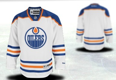 Edmonton Oilers Mens Customized White Thrid Jersey