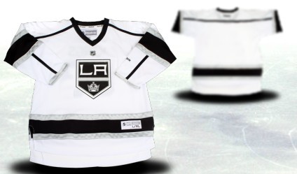 Los Angeles Kings Youth Customized White Third Jersey