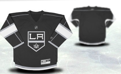 Los Angeles Kings Youth Customized Black Third Jersey