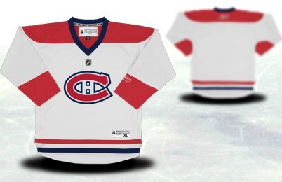 Montreal Canadiens Youth Customized White Jersey 