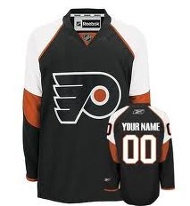 Philadelphia Flyers Youth Customized Black Jersey 
