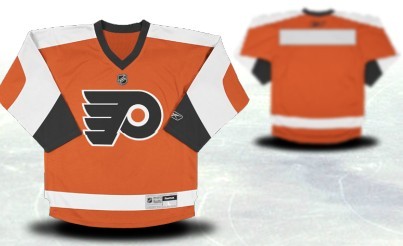 Philadelphia Flyers Youth Customized Orange Jersey 