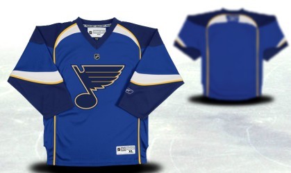 St. Louis Blues Youth Customized Blue Jersey