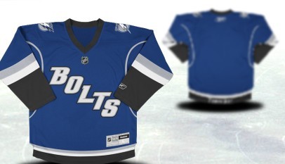 Tampa Bay Lightning Youth Customized Blue Third Jersey