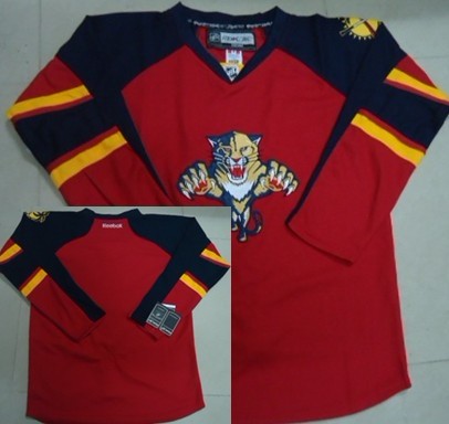 Florida Panthers Blank Red Jersey 