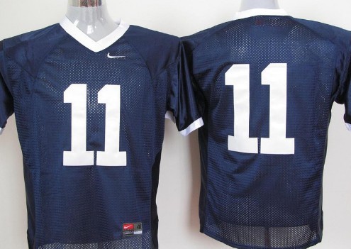 Penn State Nittany Lions #11 Navy Blue Jersey 