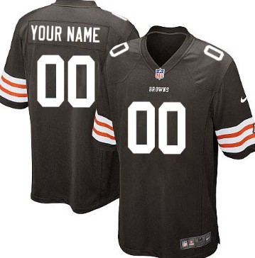 Kids' Nike Cleveland Browns Customized Brown Limited Jersey