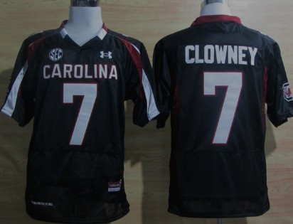 South Carolina Gamecocks #7 Jadeveon Clowney Black Jersey