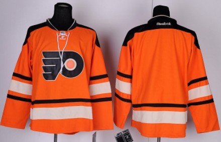 Philadelphia Flyers Youth Customized 2012 Orange Winter Classic Jersey 