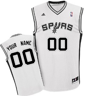 Youth San Antonio Spurs Customized White Jersey