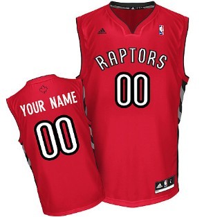 Kids Toronto Raptors Customized Red Jersey 