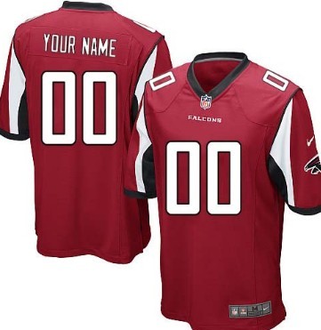 Youth Nike Atlanta Falcons Customized Red Limited Jersey 