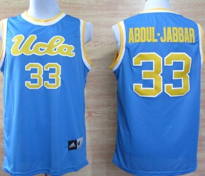 UCLA Bruins #33 Kareem Abdul-Jabbar Light Blue Jersey