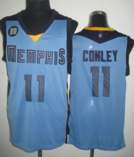 Memphis Grizzlies #11 Mike Conley Light Blue Swingman Jersey
