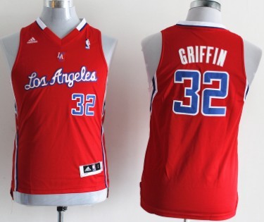 Los Angeles Clippers #32 Blake Griffin Red Kids Jersey