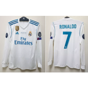 2017-18 Real MADRID 7 RONALDO Home Soccer Men Jersey
