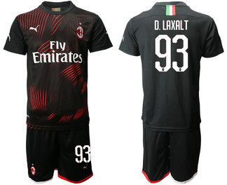 2019-20 AC Milan 93 D.LAXALT Third Away Soccer Jersey