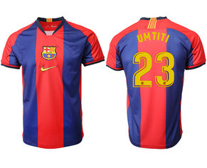 2019-20 Barcelona 23 UMTITI Home Thailand Soccer Jersey