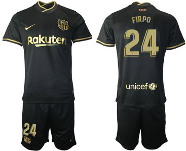 2020-21 Barcelona 24 FIRPO Away Soccer Jersey